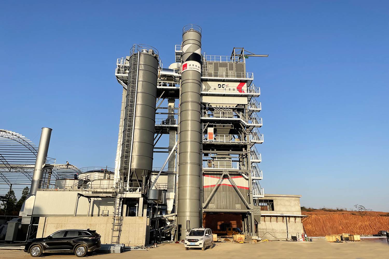 Usine de mélange d’asphalte DGXR