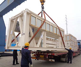 Installation d’une centrale d’enrobage DG achevée en 18 jours