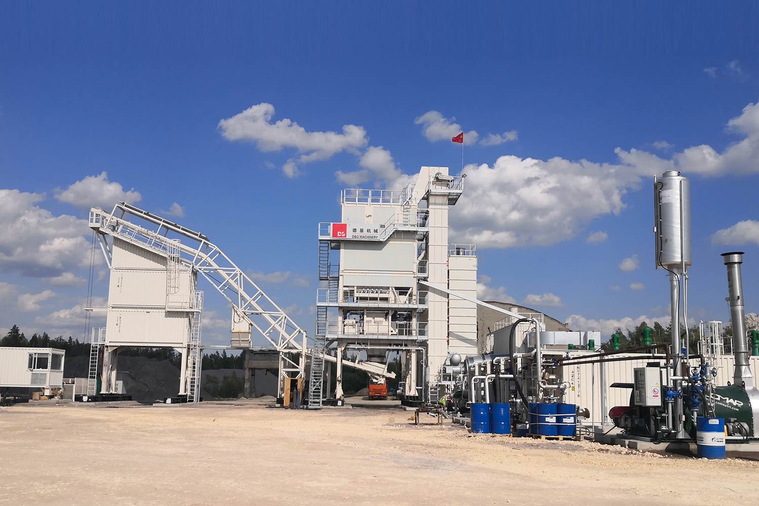 Centrale d’enrobage asphaltique DGC