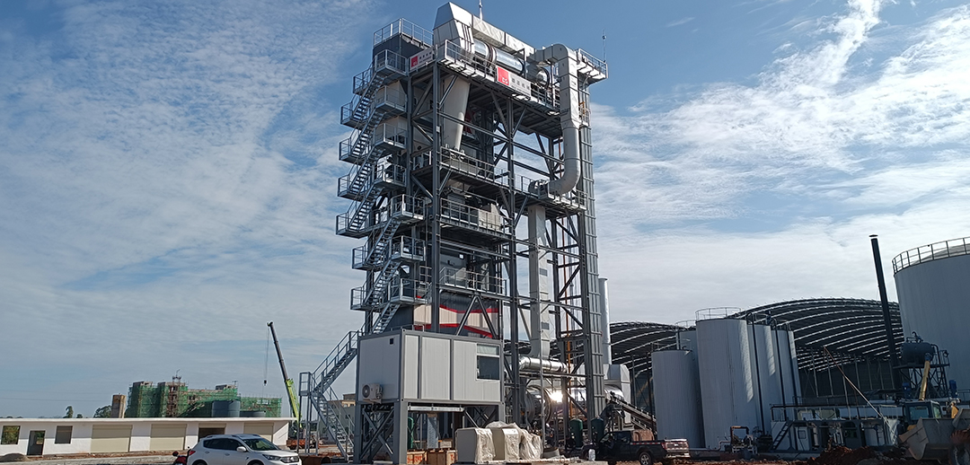 Installation de recyclage des chaussées asphaltées (RAP)